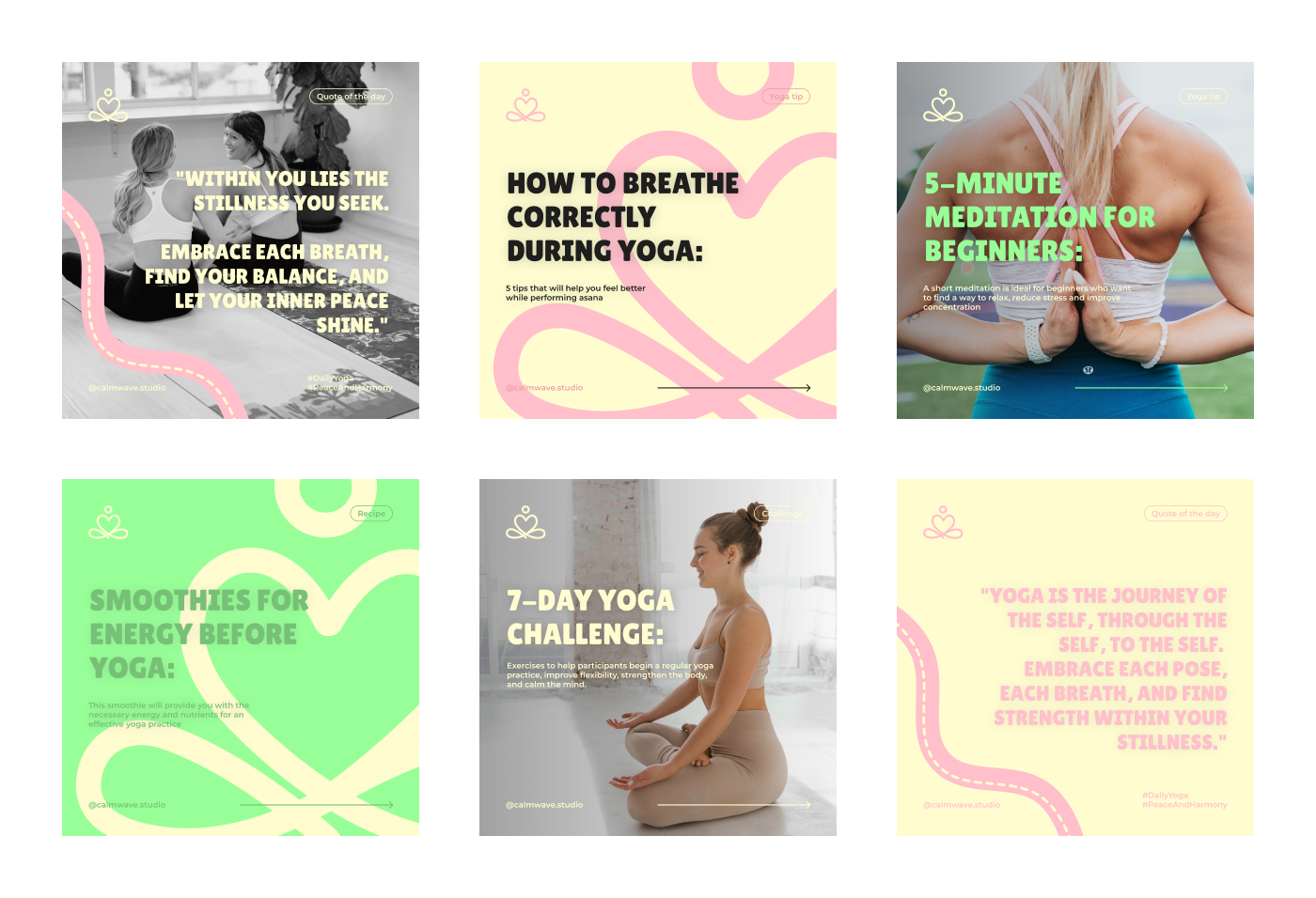 calmwave ux-ui design