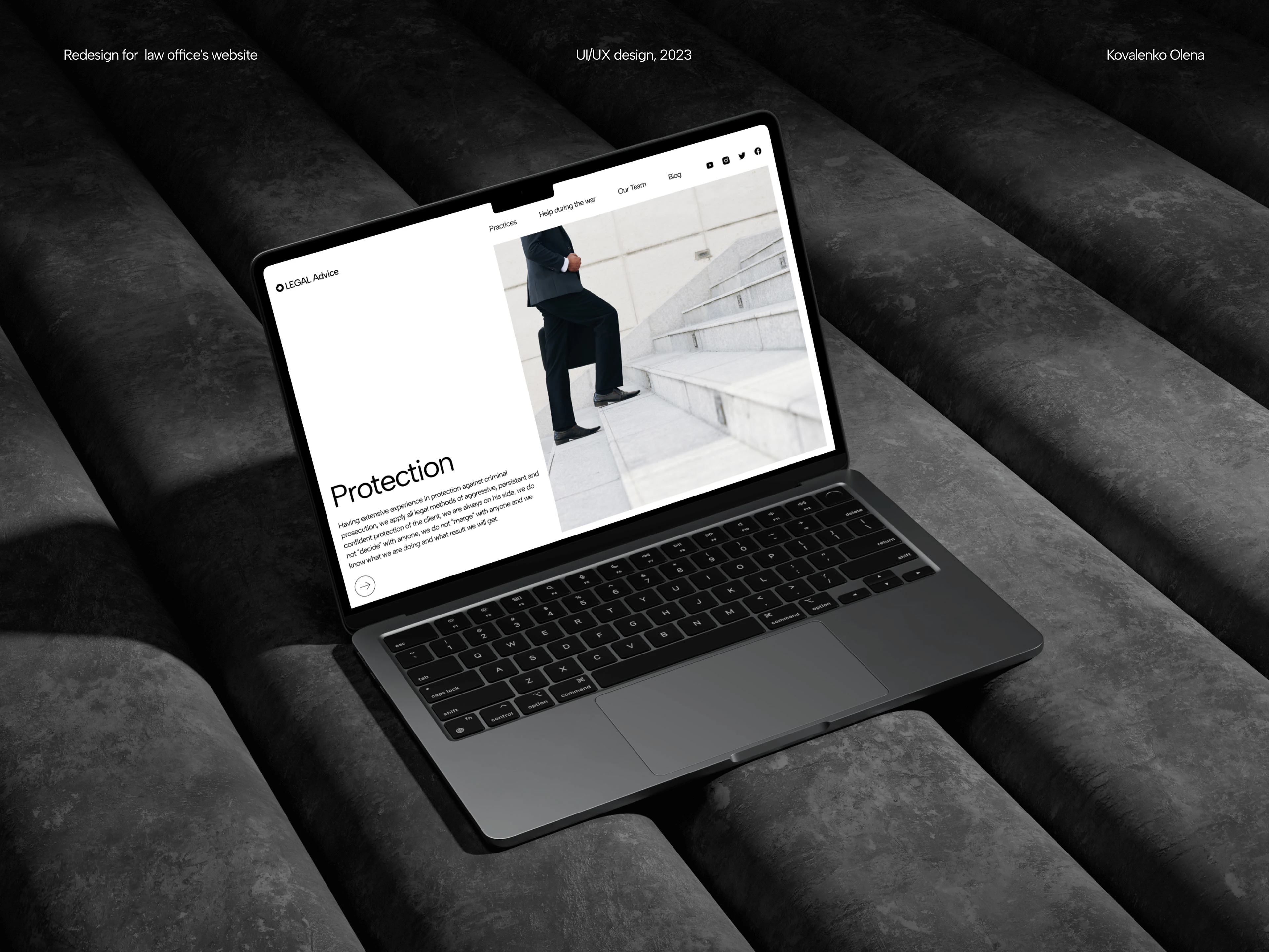 legaladvice ux-ui design