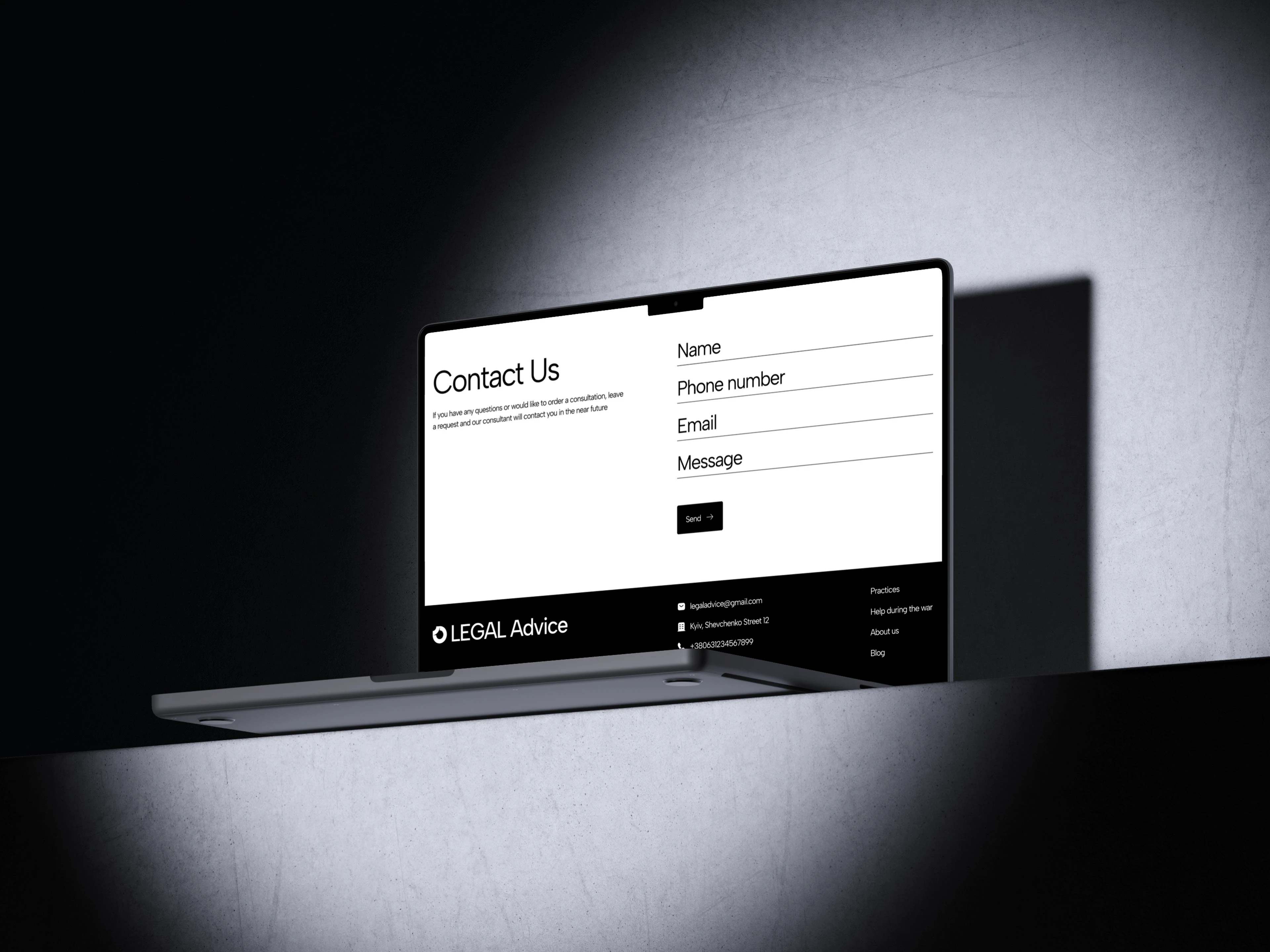 legaladvice ux-ui design
