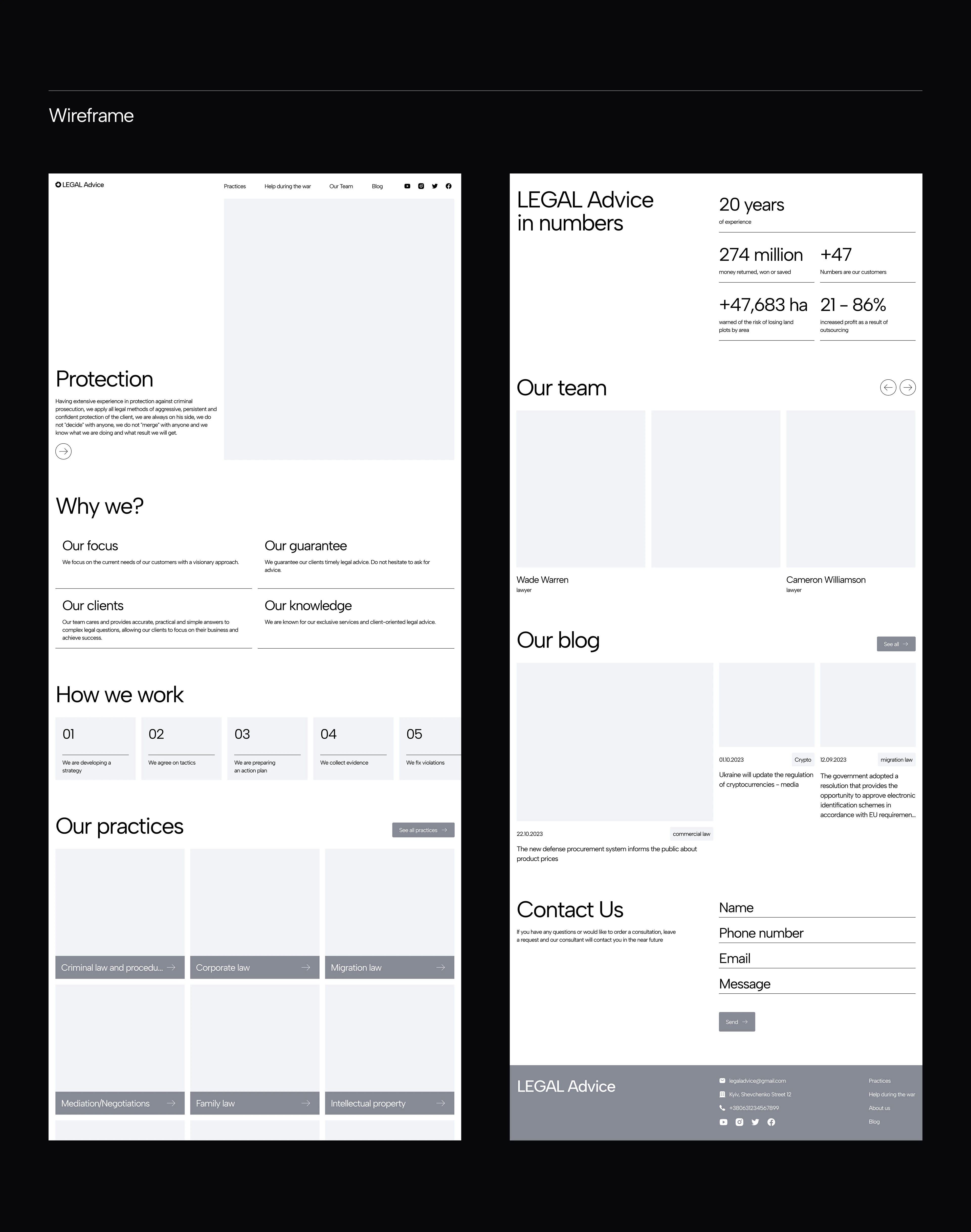 legaladvice ux-ui design
