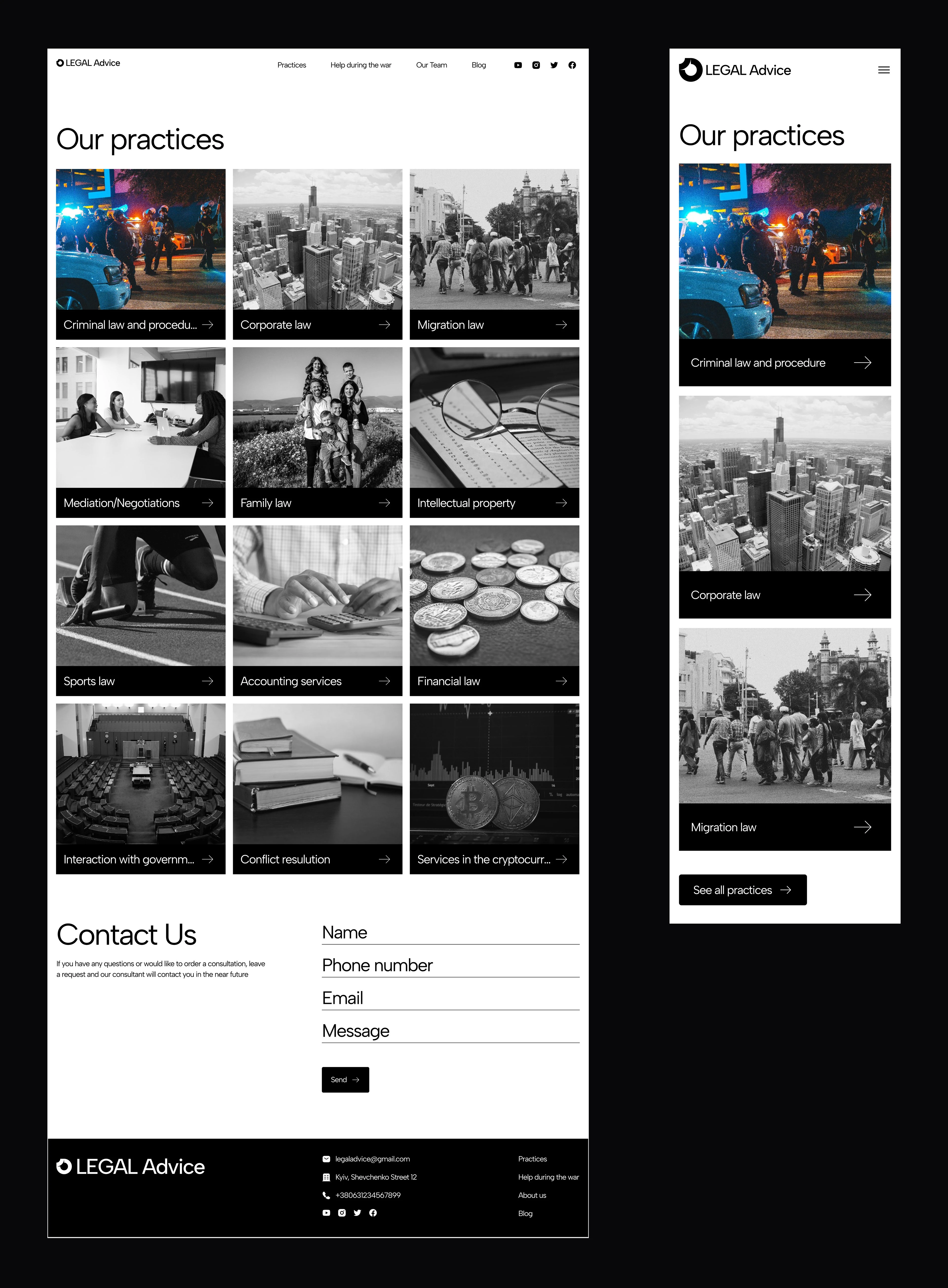 legaladvice ux-ui design
