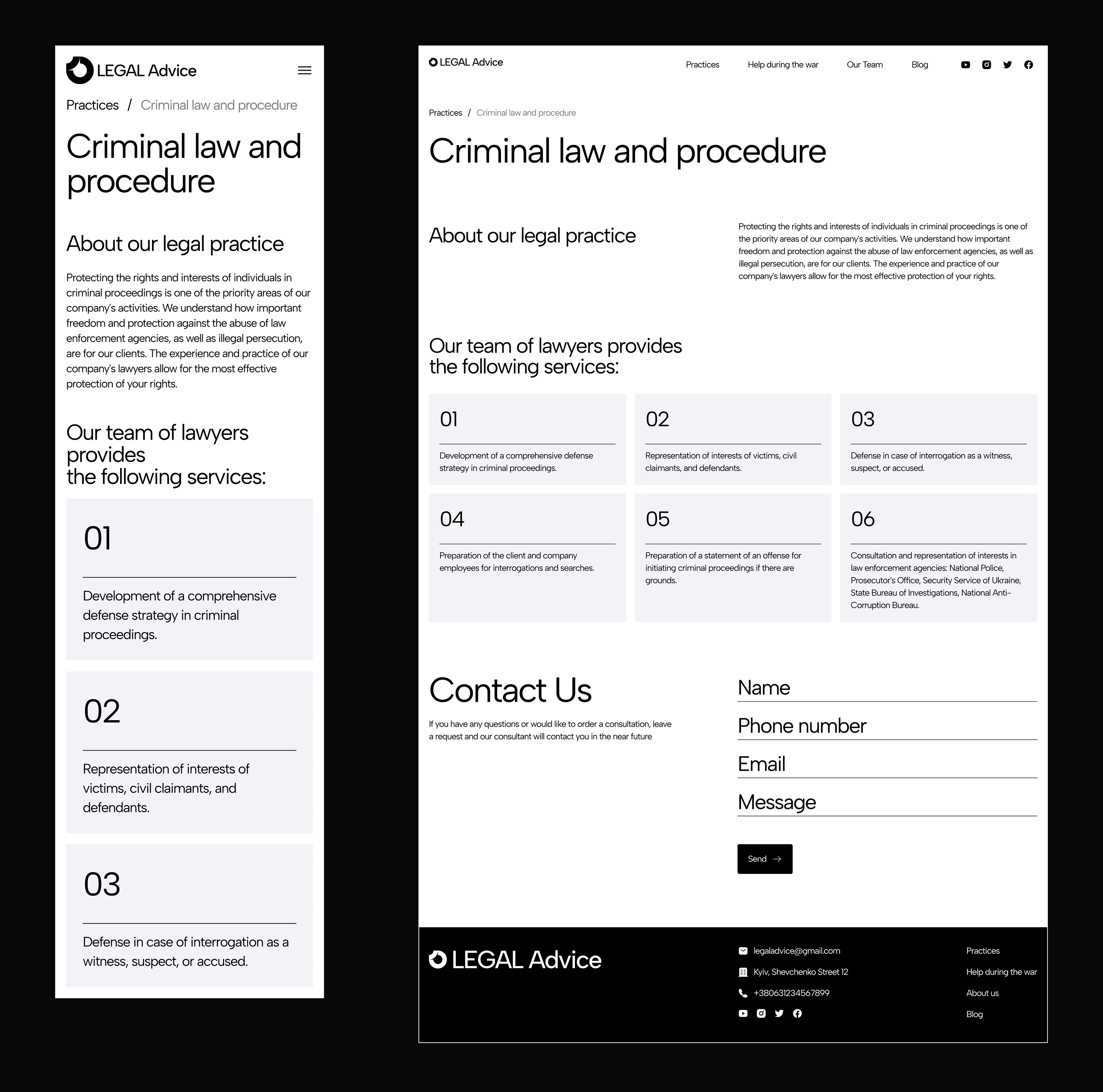 legaladvice ux-ui design