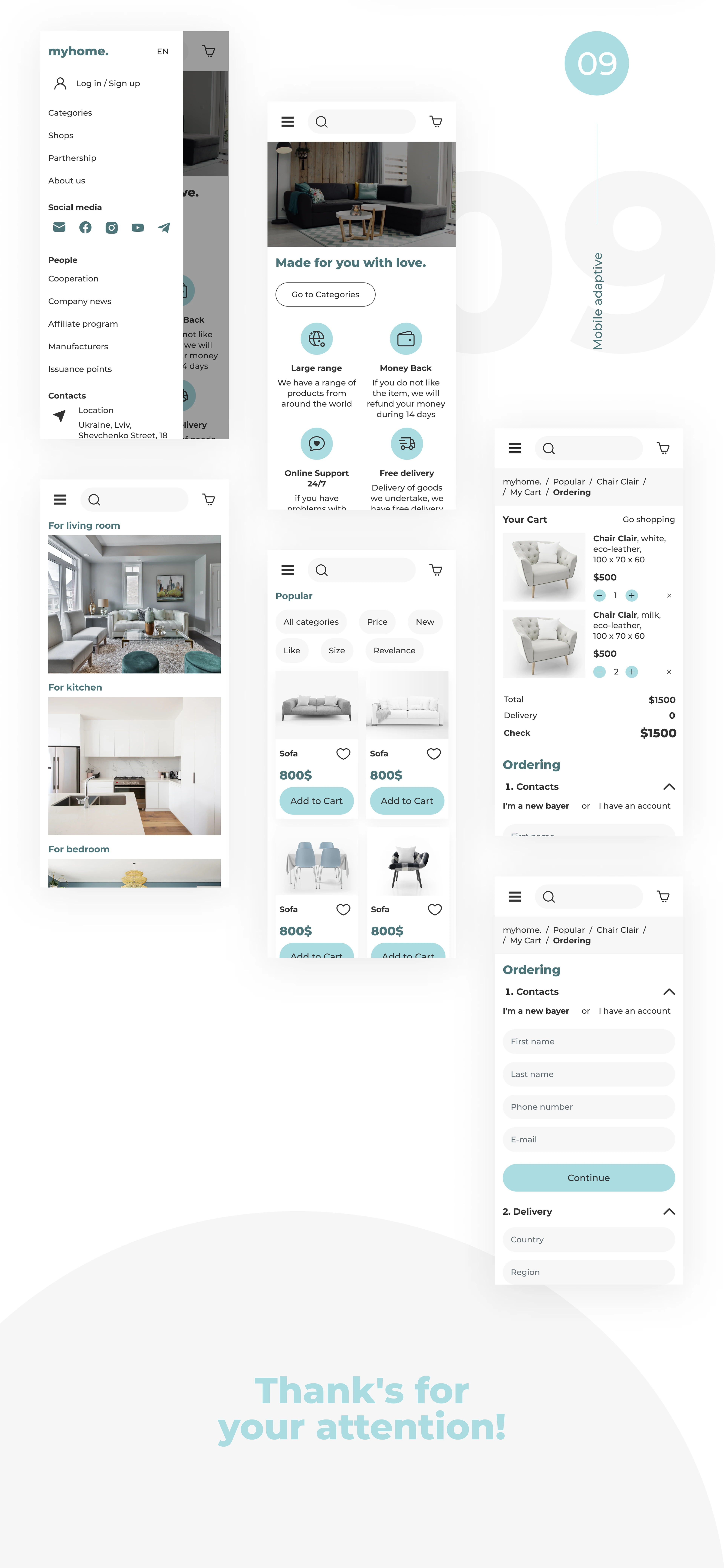 myhome ux-ui design