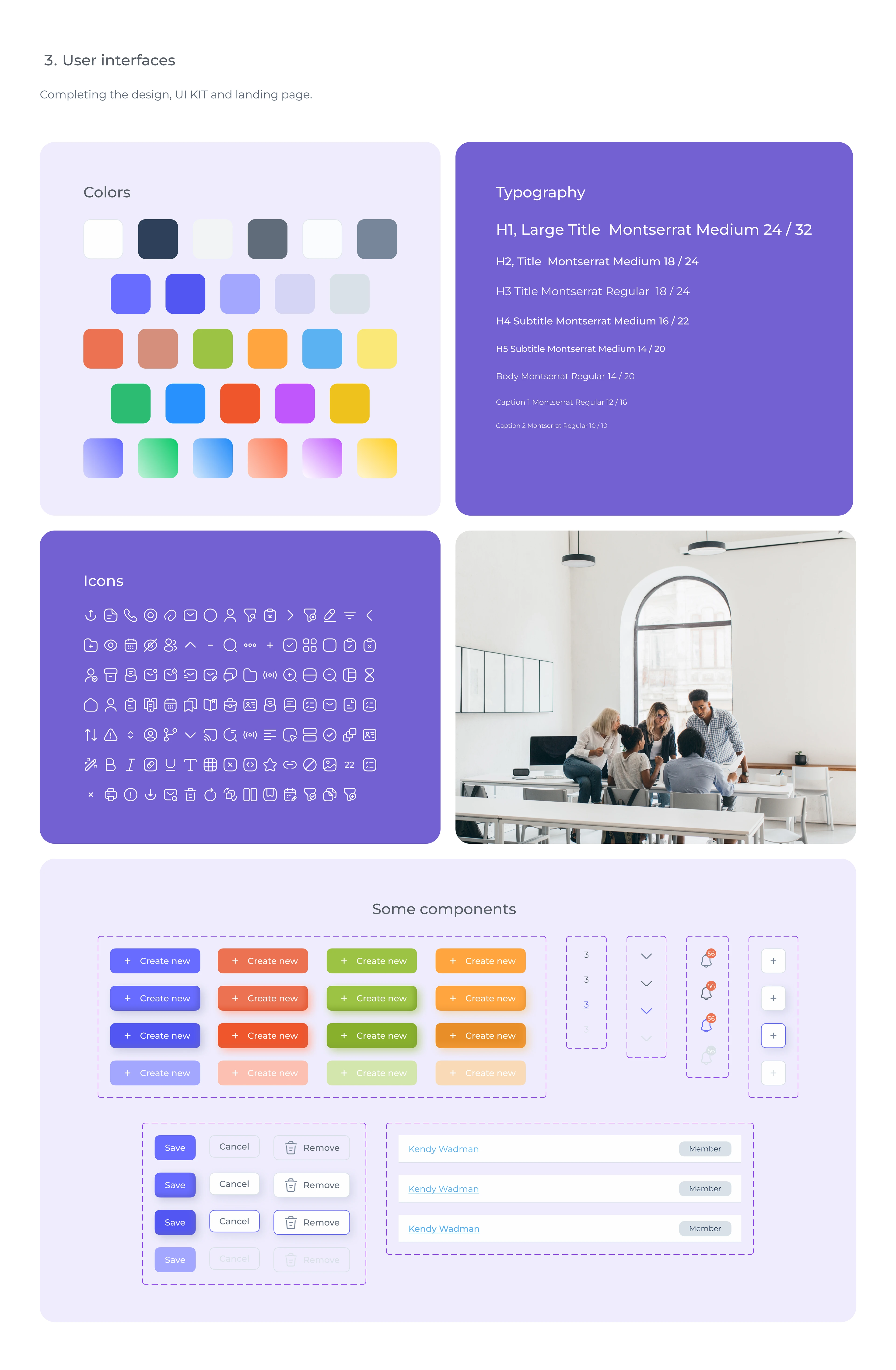 unions crm system ux-ui design